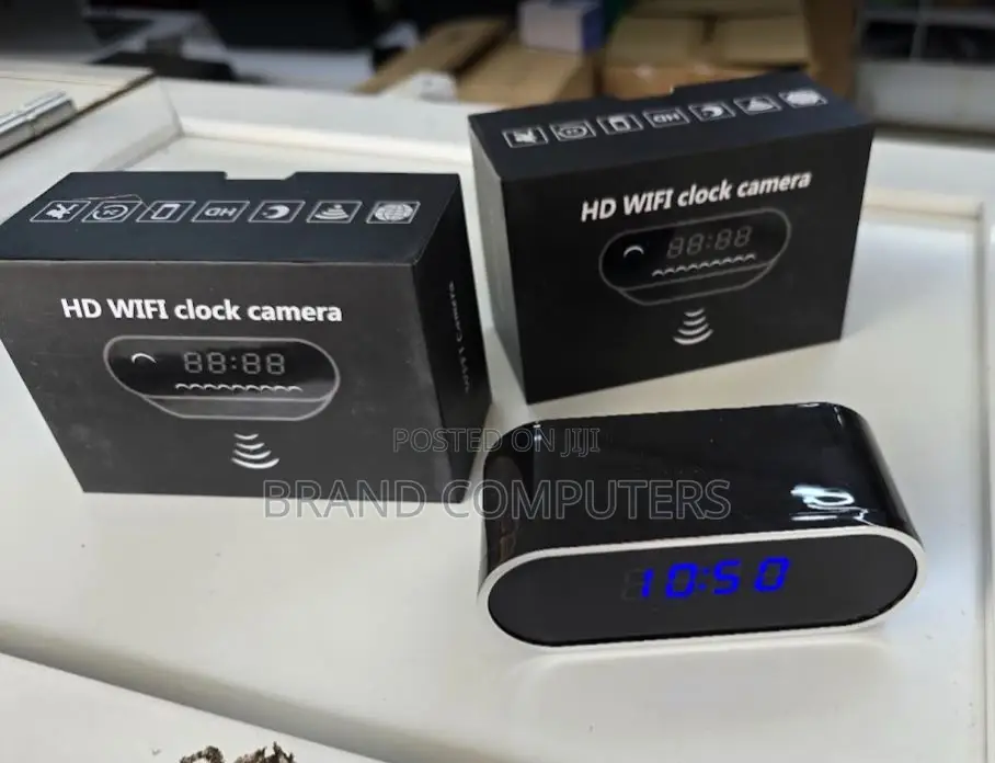 Hd Wifi Clock Spy Camera
