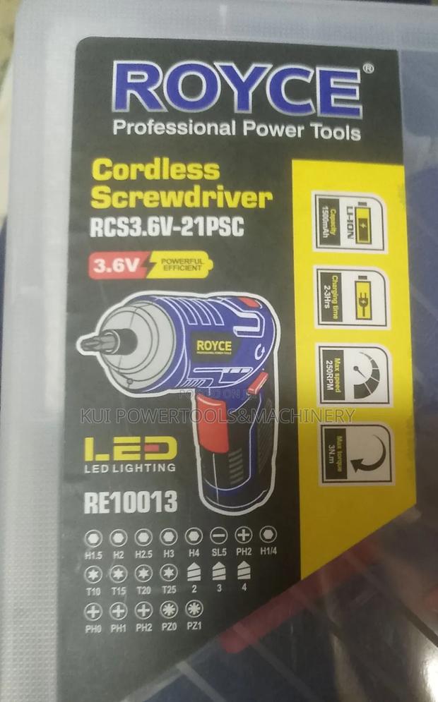 Royce Cordless Screwdriver - thumbnail 2