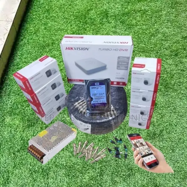 Hikvision 8 1080p Video Recording CCTV Security Camera Kit