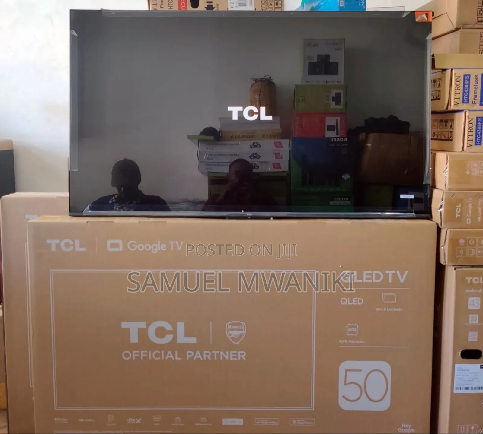 TCL 55′′ Qled Uhd Google Tv T6c Latest Model