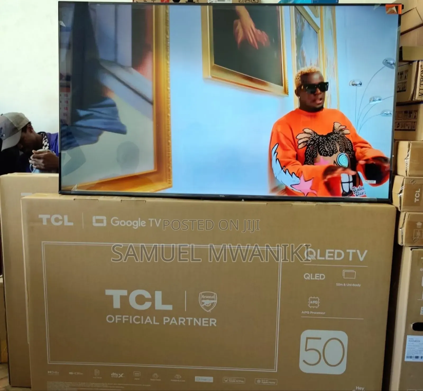 TCL 55′′ Qled Uhd Google Tv T6c Latest Model