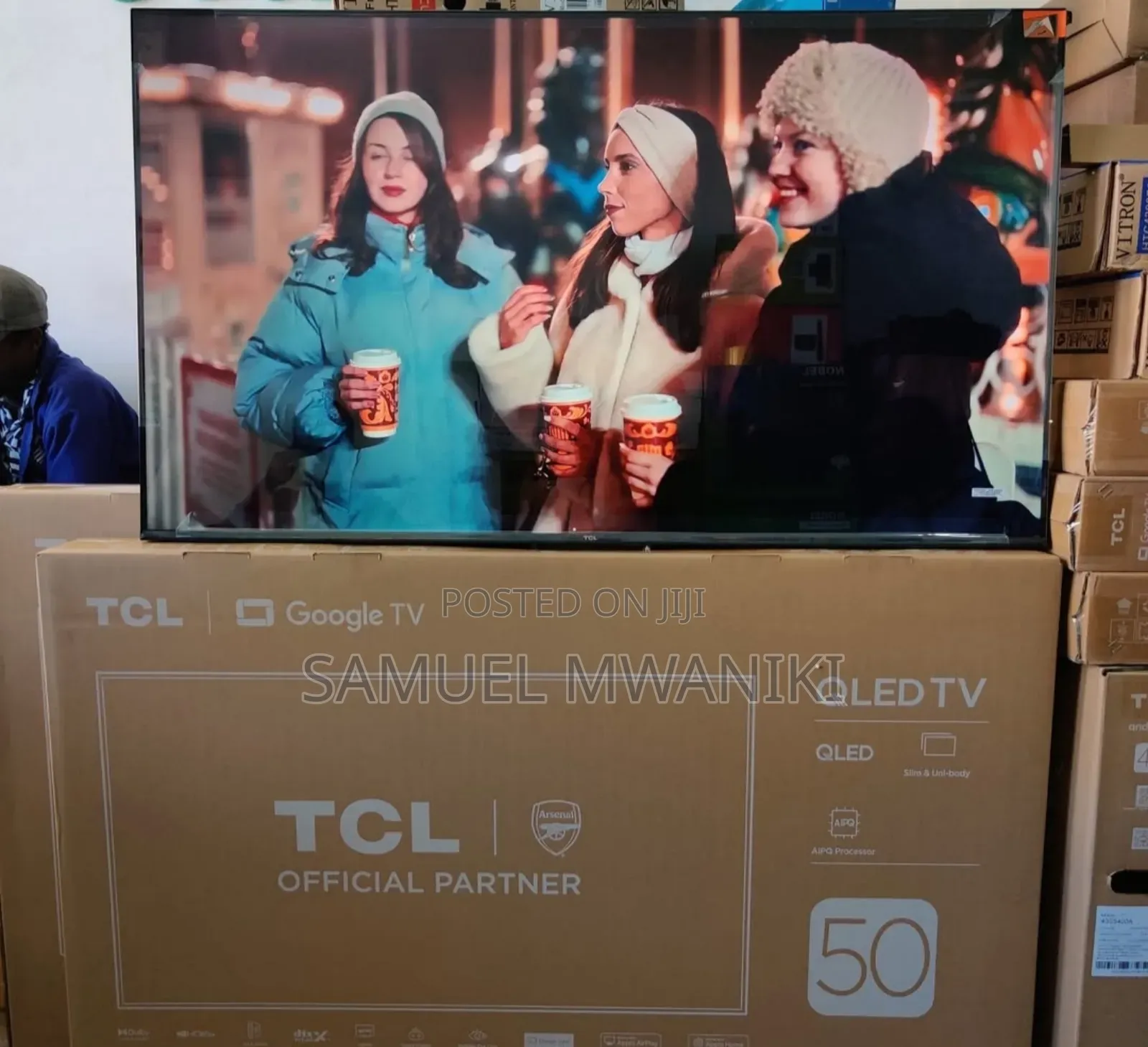 TCL 55′′ Qled Uhd Google Tv T6c Latest Model