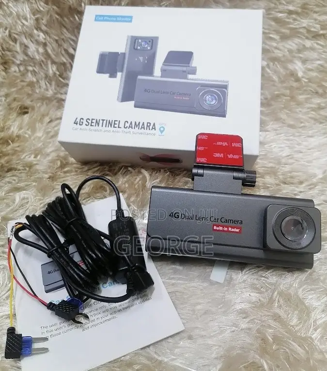 Parking Loop Recording 4g Dual Lens Car Camera Dashboard