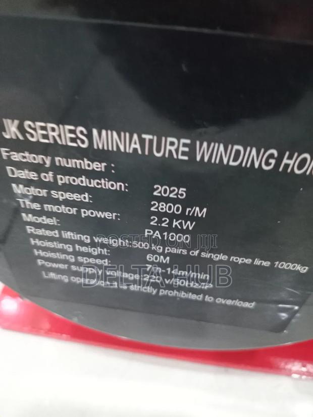 Winding Electric Hoist - thumbnail 2