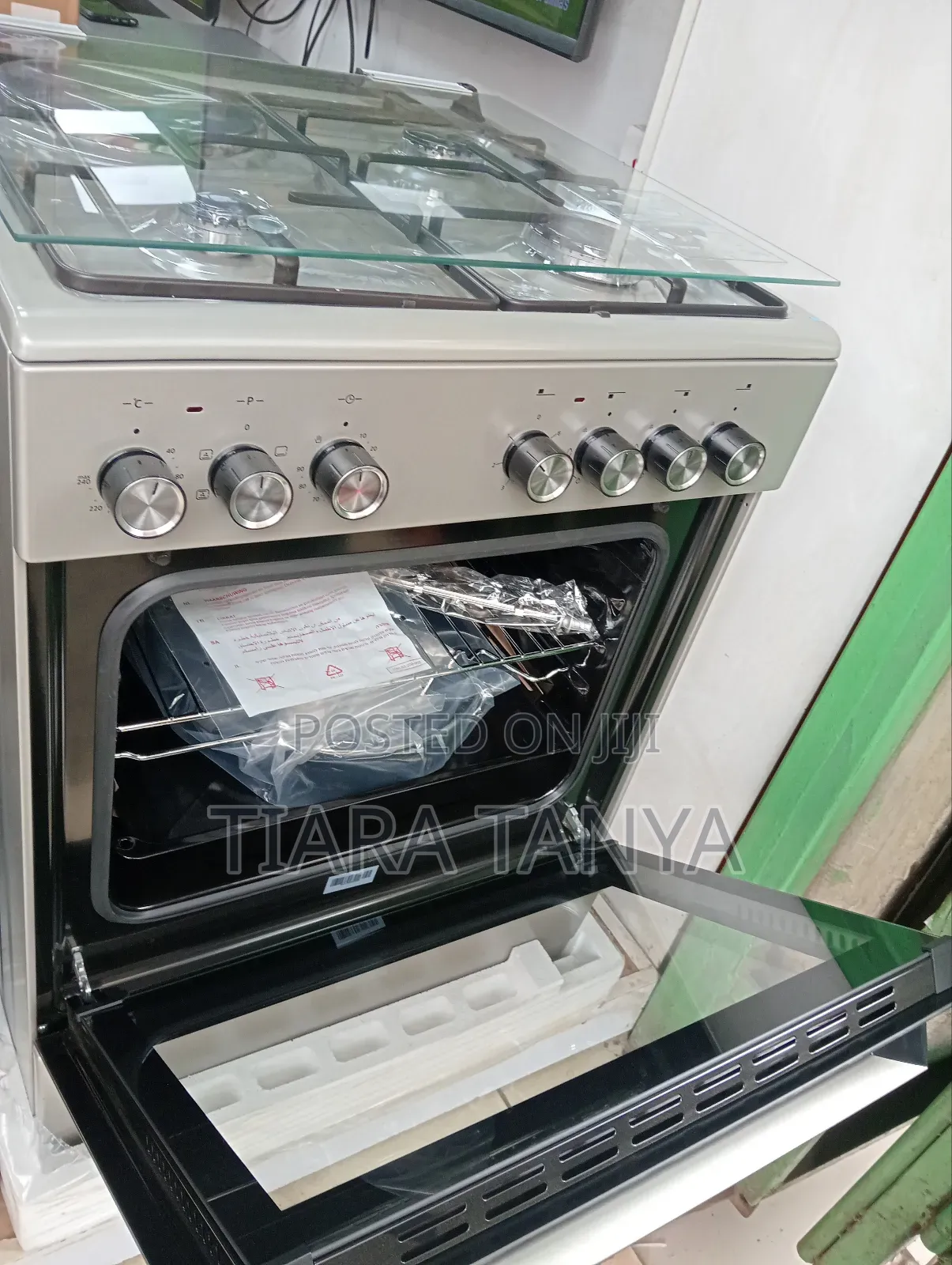 Simfer 60 by 60 3gas and 1 Electric Cooker Inox