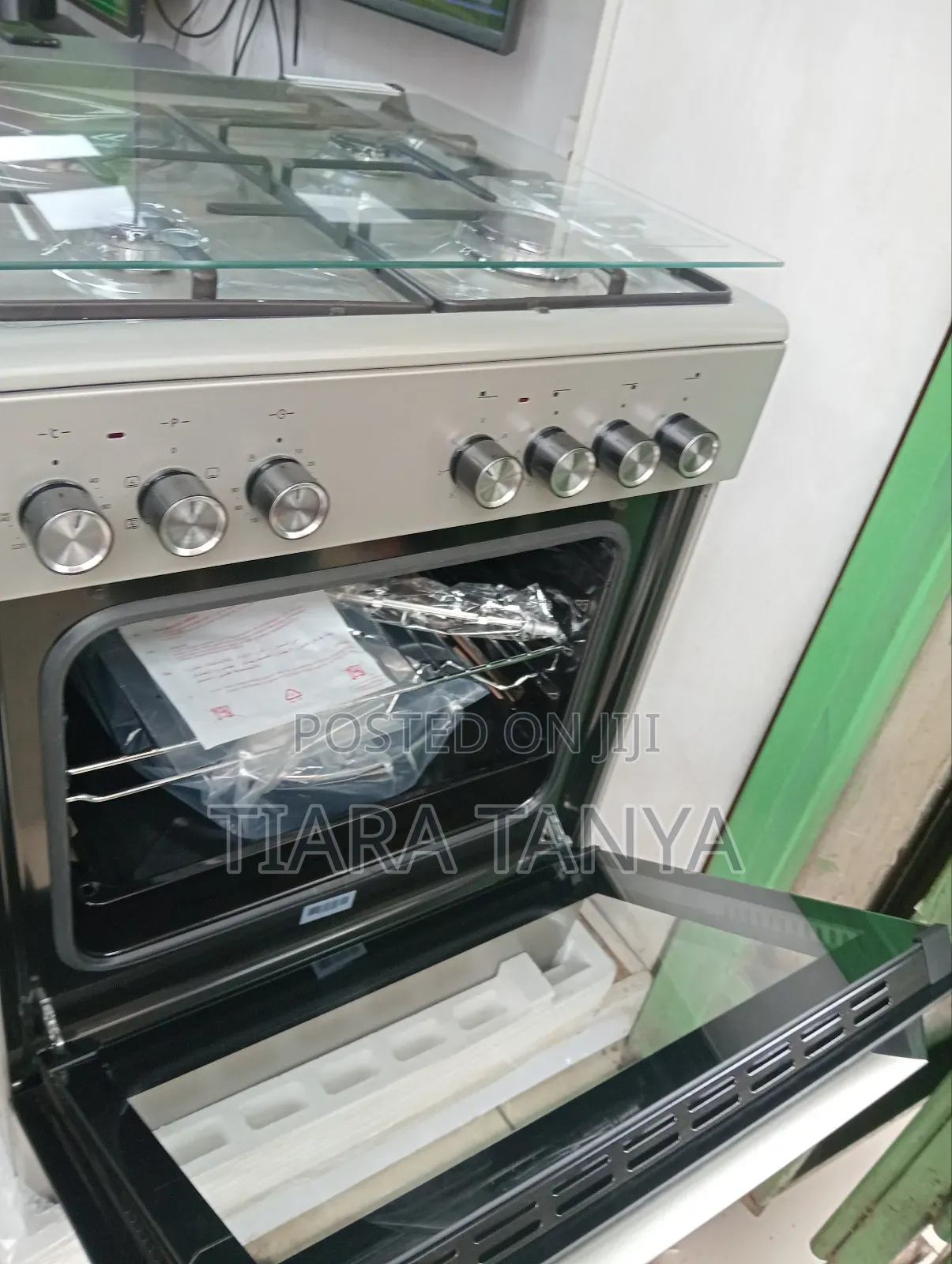 Simfer 60 by 60 3gas and 1 Electric Cooker Inox