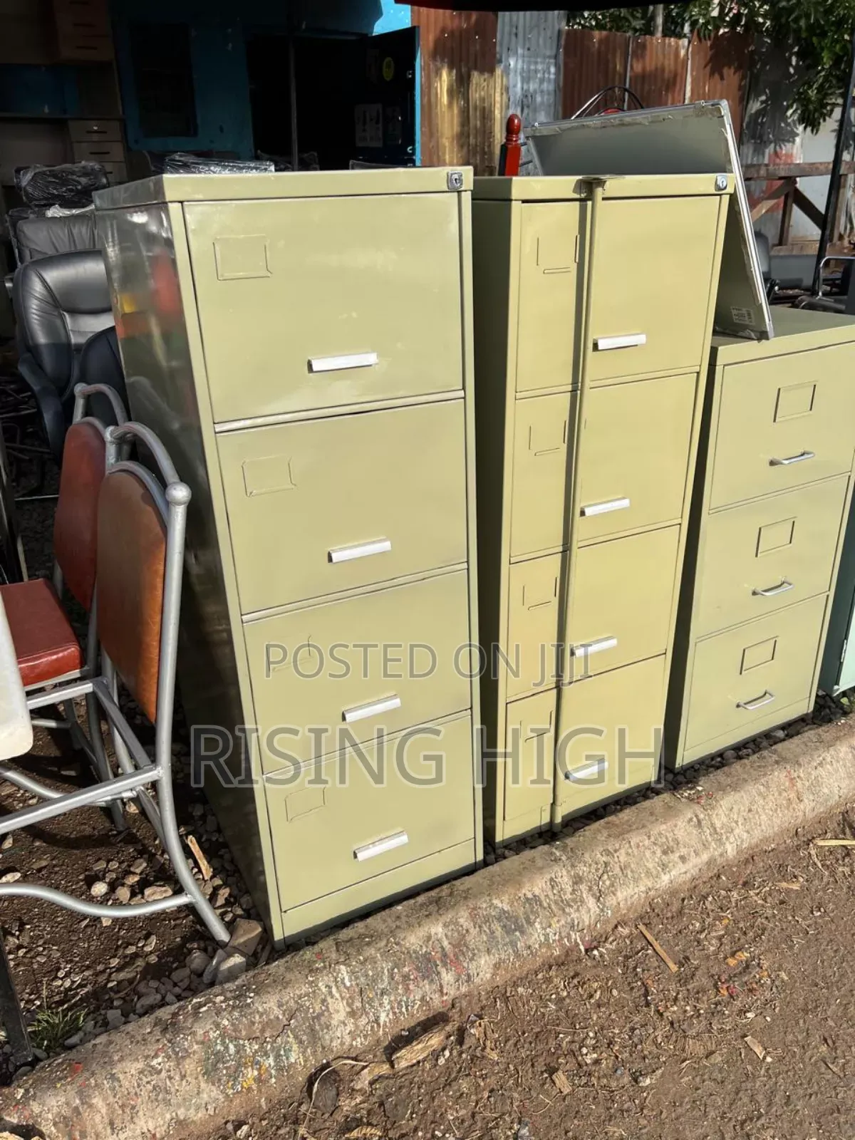Ample Storage 4 Drawers Cabinets Filling