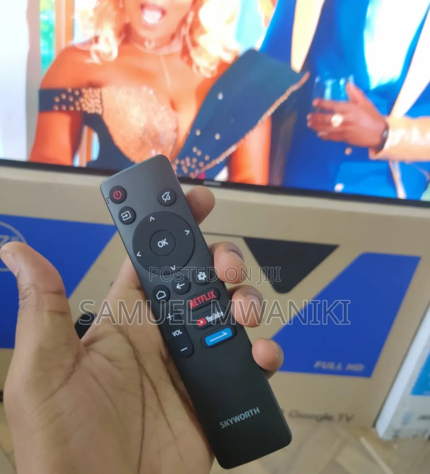 Skyworth 43′′ Frameless Smart Google Tv New Model