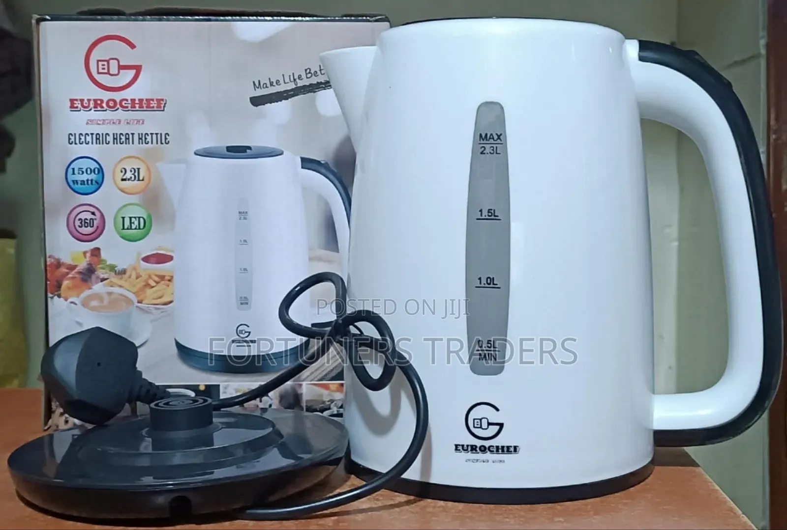 Electric Kettle 2.3ltrs Eurochef