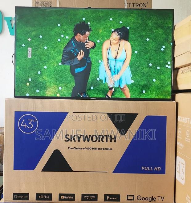 Skyworth 43′′ Frameless Smart Google Tv New Model - thumbnail 6