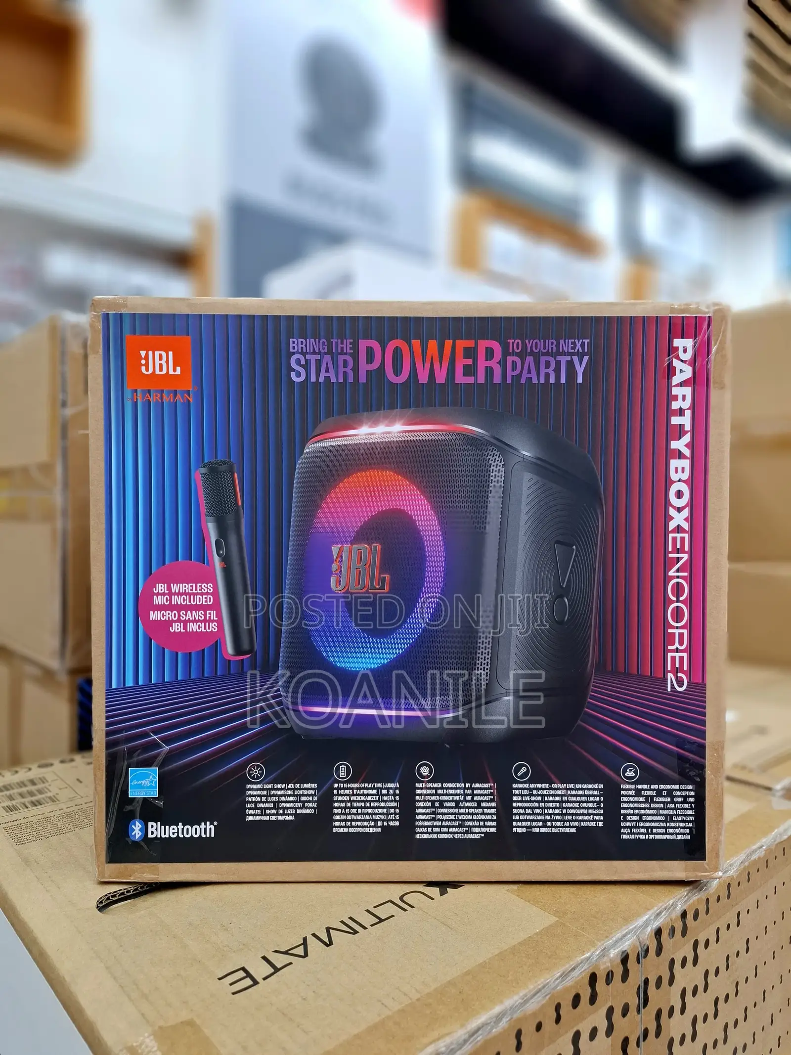JBL Partybox Encore 2 With Mic