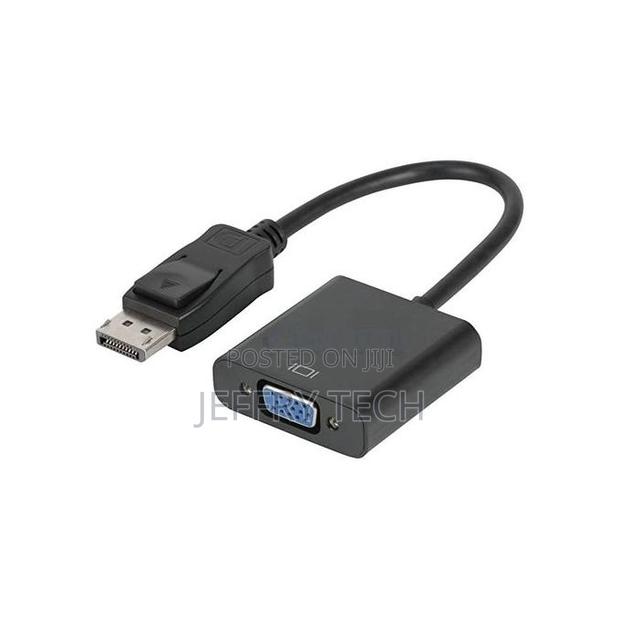Display Port Dp to Vga Female Adapter Cable Video