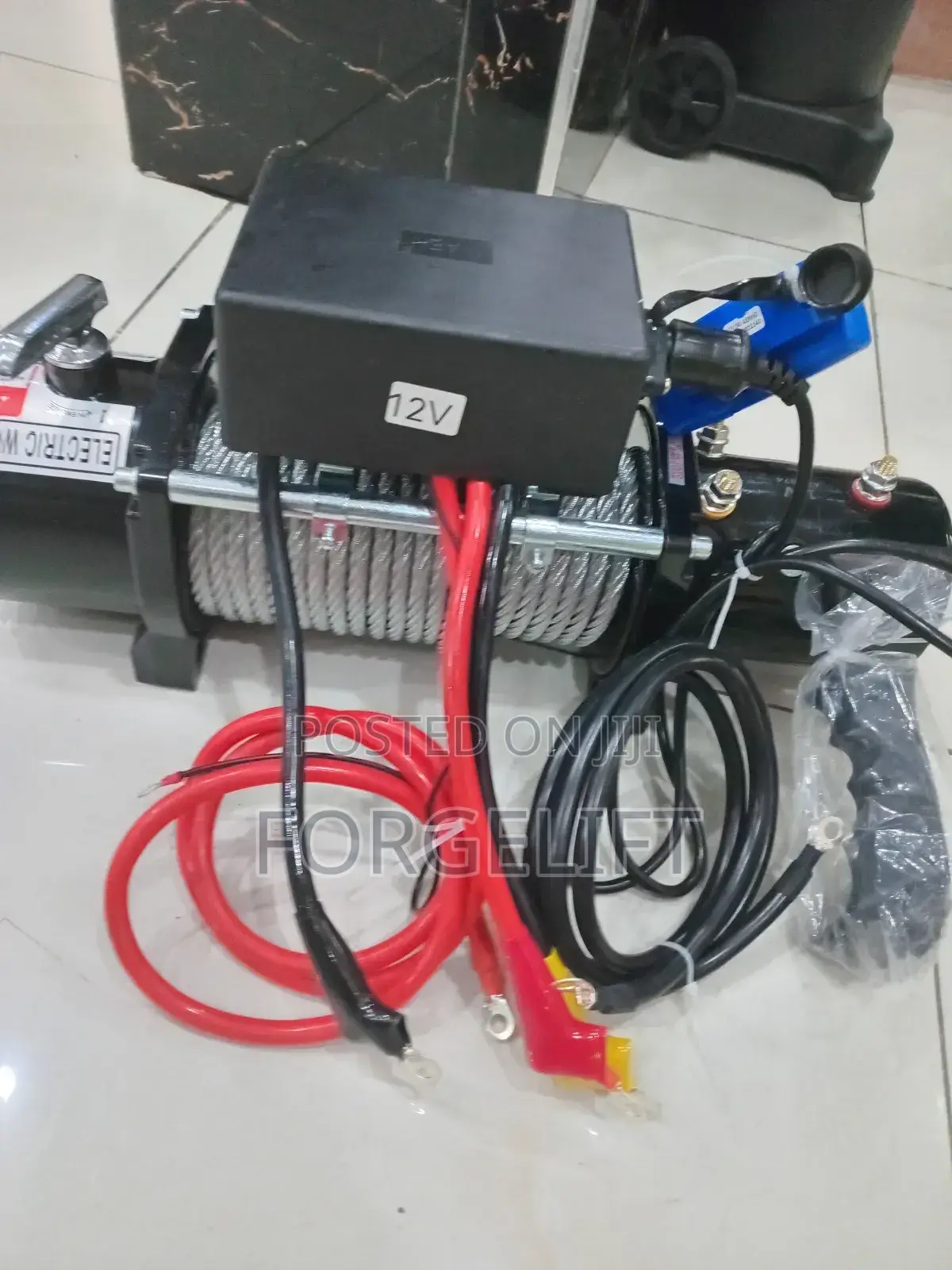 Winch With Remote Control