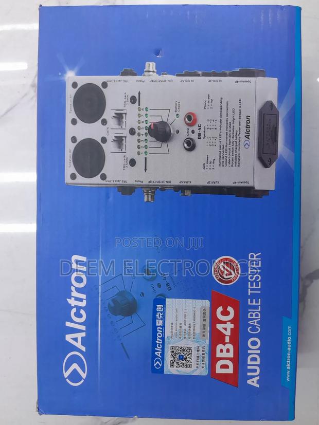 Audio Cable Tester - main view