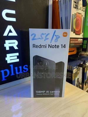 New Xiaomi Redmi Note 14 4G 256 GB Black - thumbnail 2