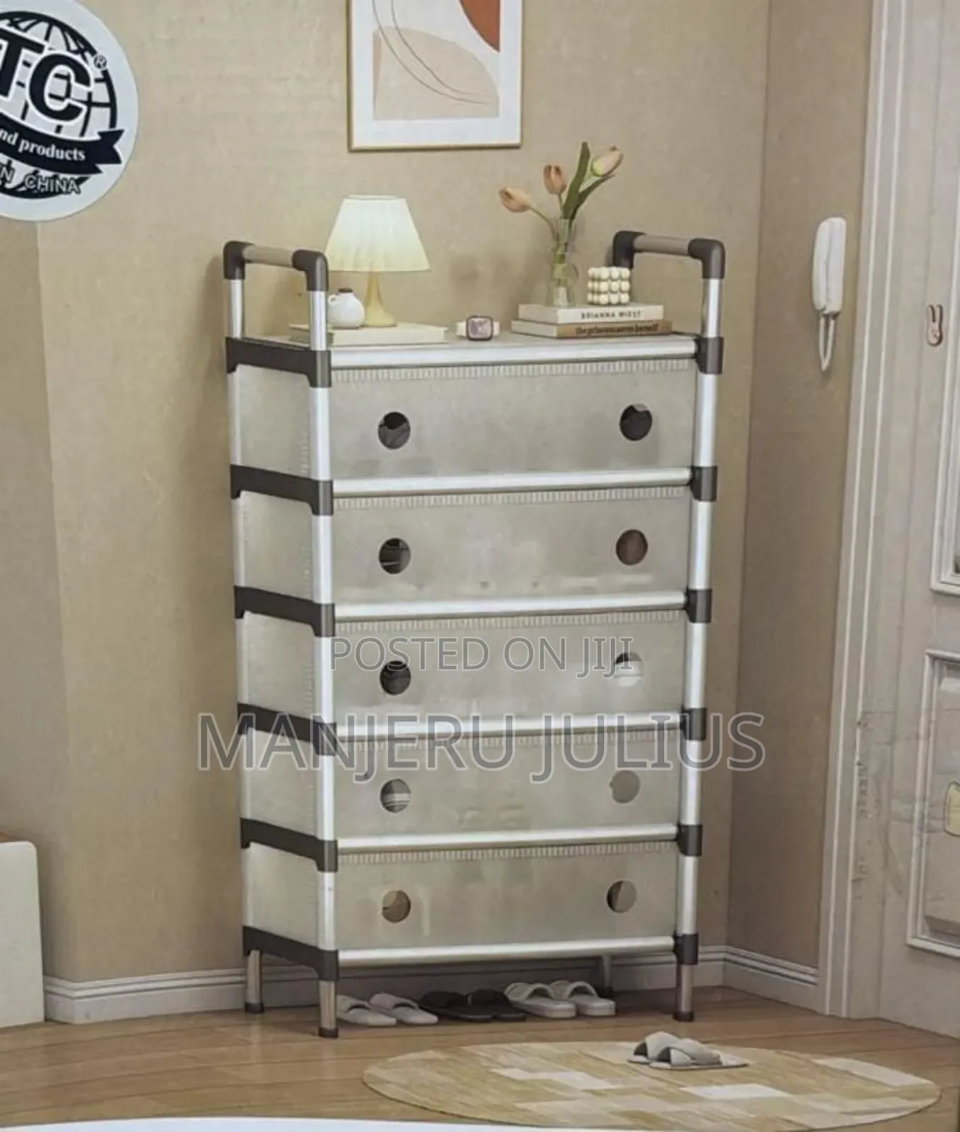 Enclosed Shoes Rack