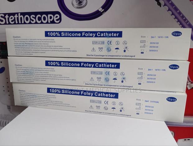 Pure Silicone 2 Way Foley Catheter - thumbnail 2