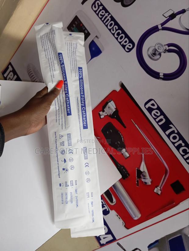 Pure Silicone 2 Way Foley Catheter - thumbnail 3