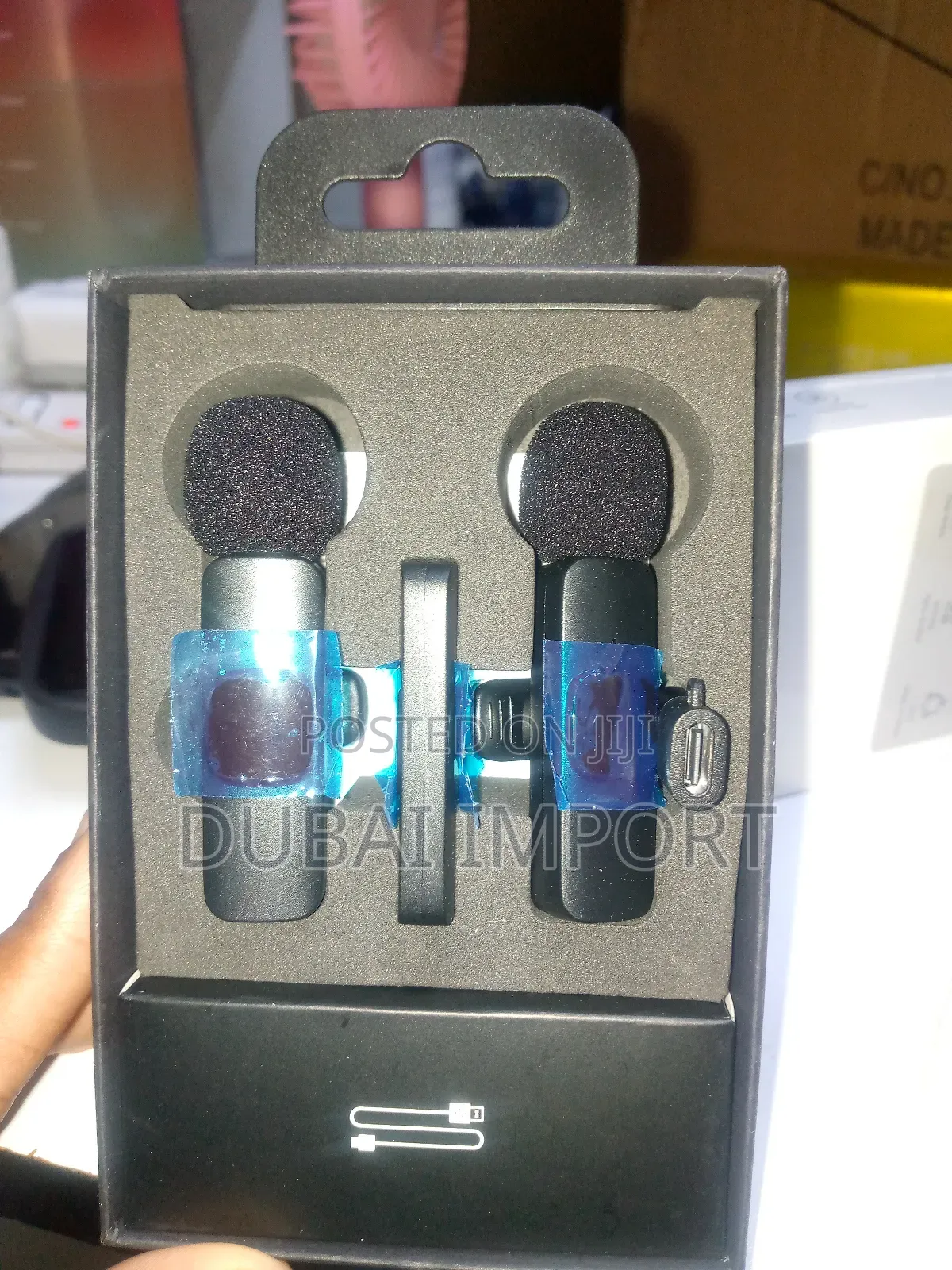 Wireless Microphone 2 In1 for Type C and iPhone Kl