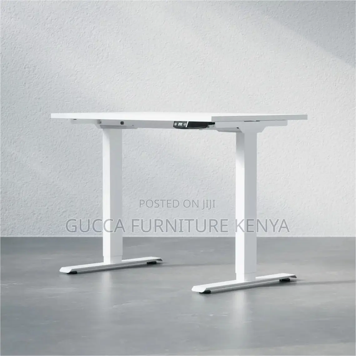 Office Desk:120cm Height-Adjustable Desk - Professional