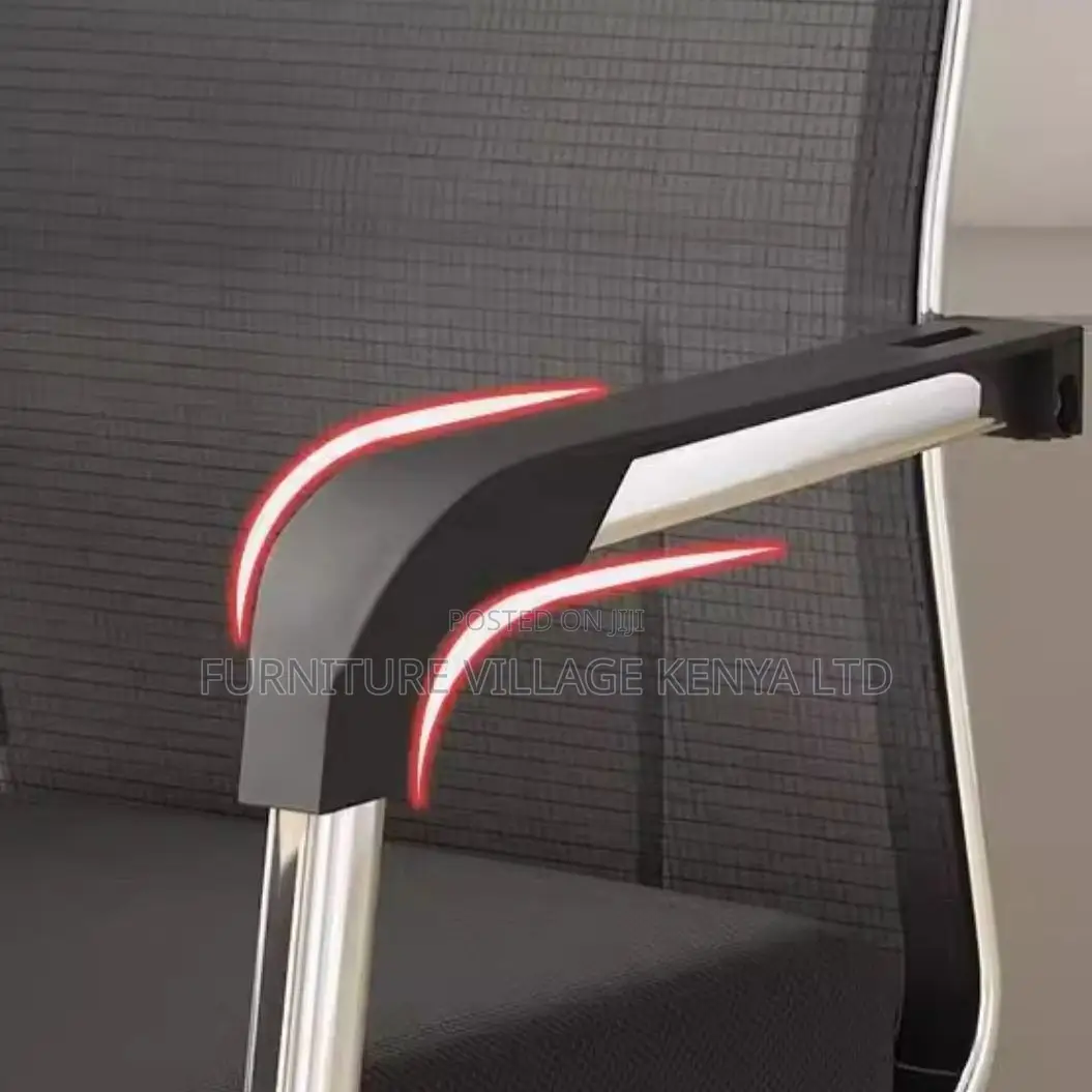 Office Chair: Fixed Mesh Supportive Office Meeting Chair