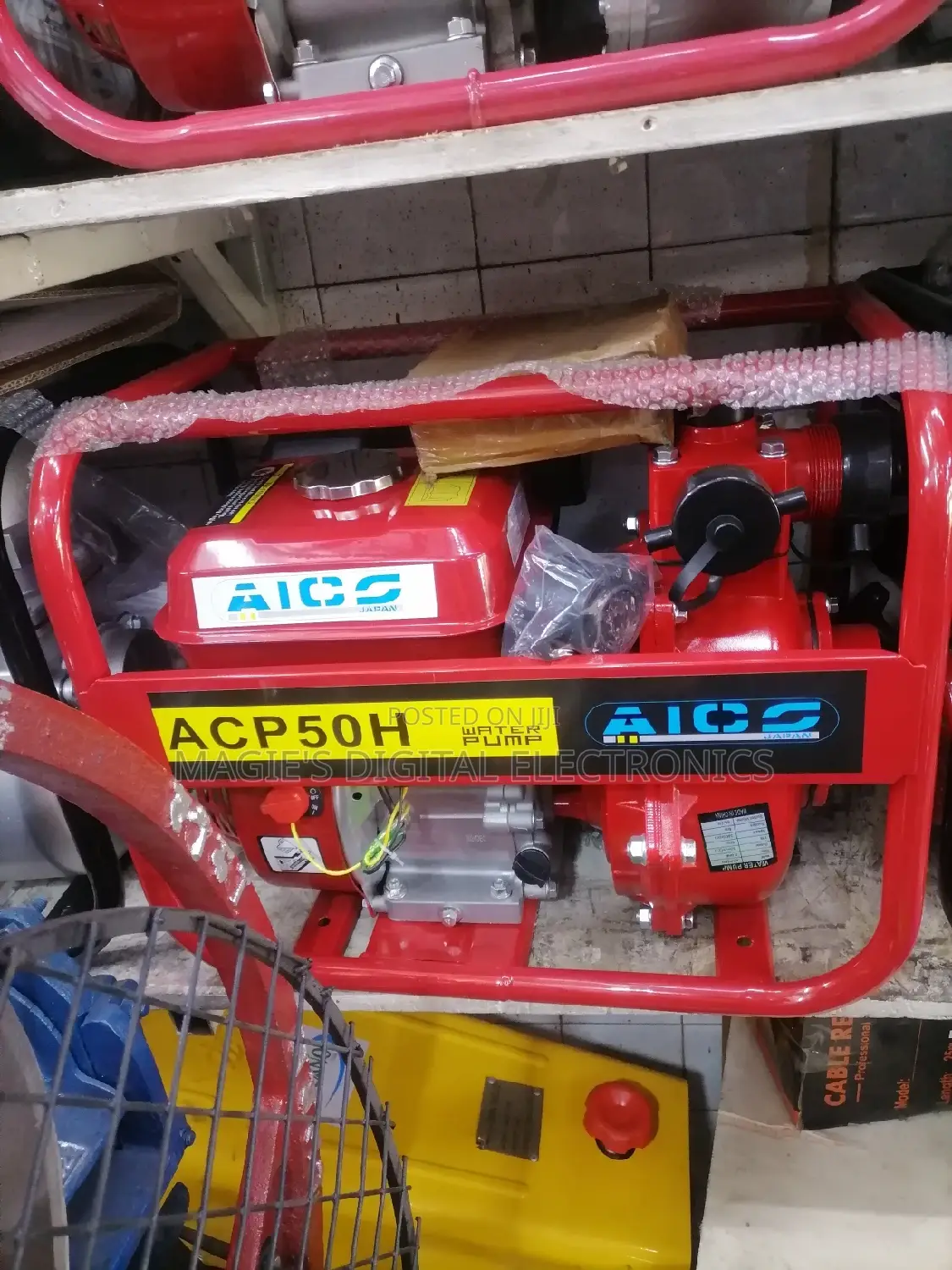 Long Lasting 2" Aico Petrol High Pressure Pump