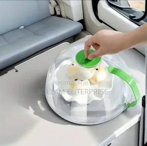 Microwave-Safe Steamer Cover With Handle*