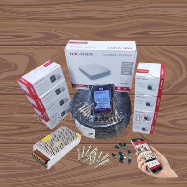 8 Hikvision 1080p CCTV Cameras Full Kit With 8 Channel DVR