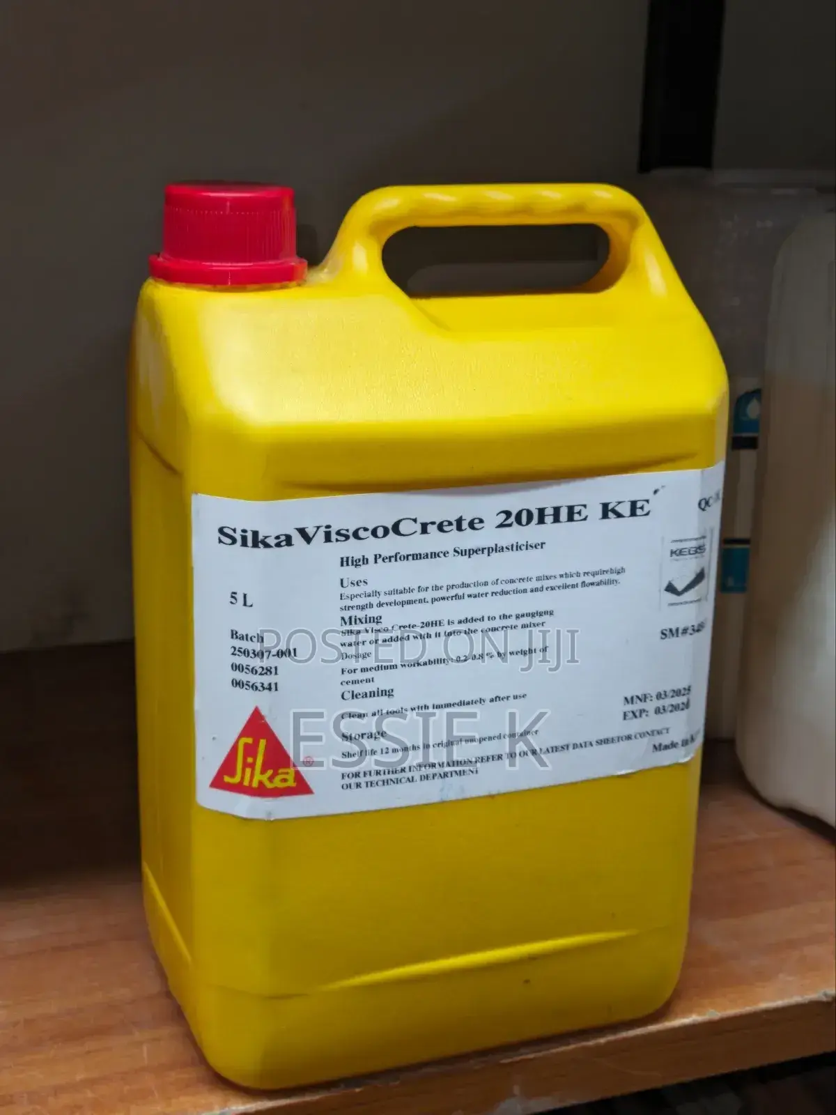 5ltrs Sika Viscocrete 20he