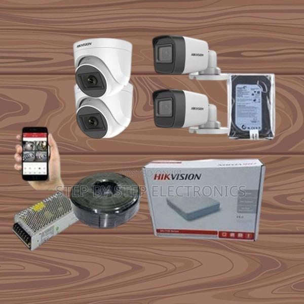 Enhanced Quality 4 Hikvision (1080p) CCTV Cameras Full Kit