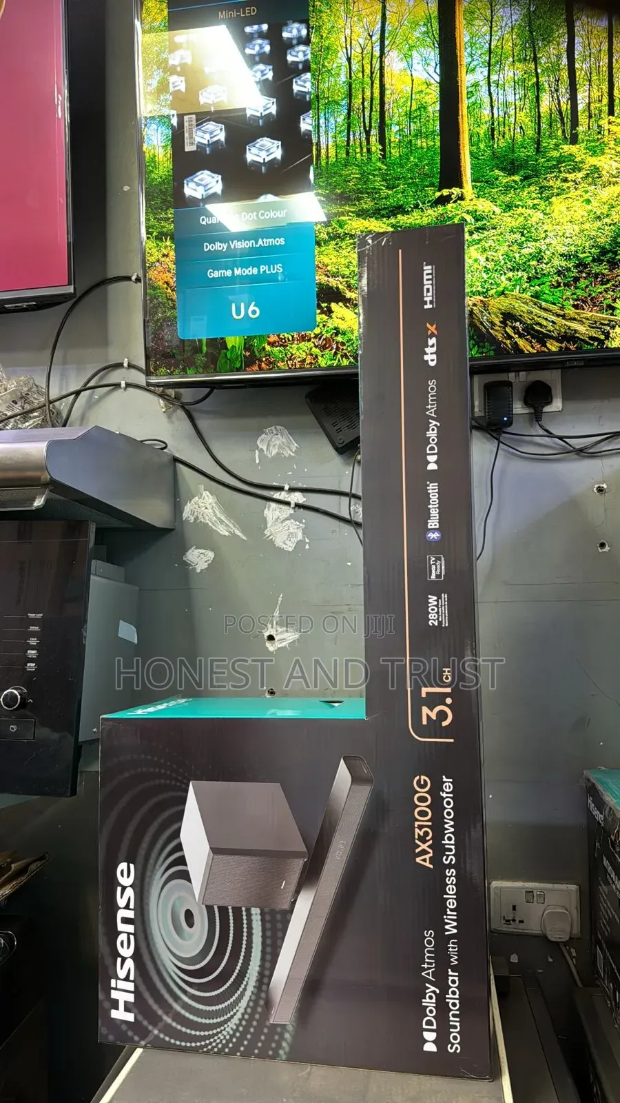 *Hisense Sound Bar Ax3100g (280watts)