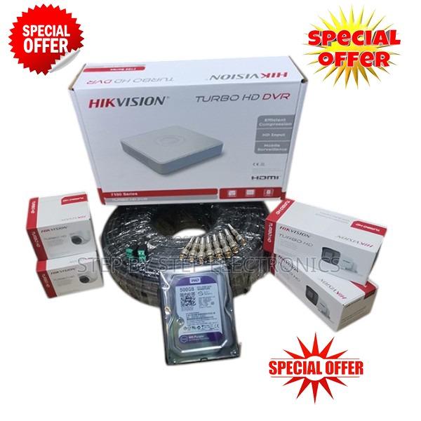 Hikvision 1080p Turbo Hd 4 CCTV Security Camera Package Kit