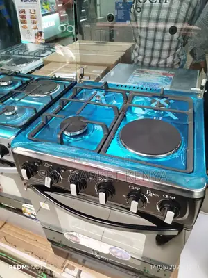 Roch Standing Cooker 60×60cm 3 Gas+ 1 Electric