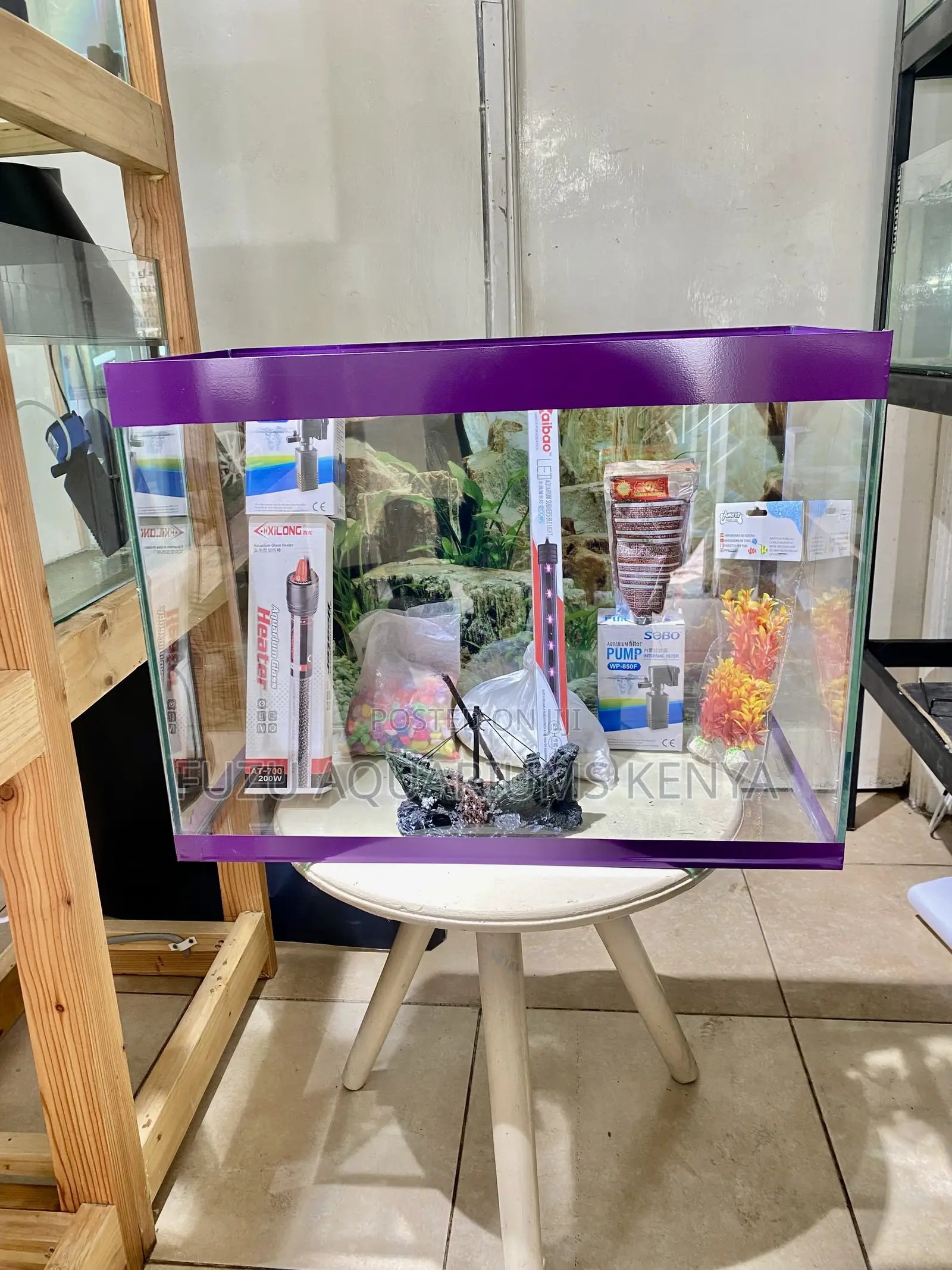 All-in-One Aquarium Set for Starters