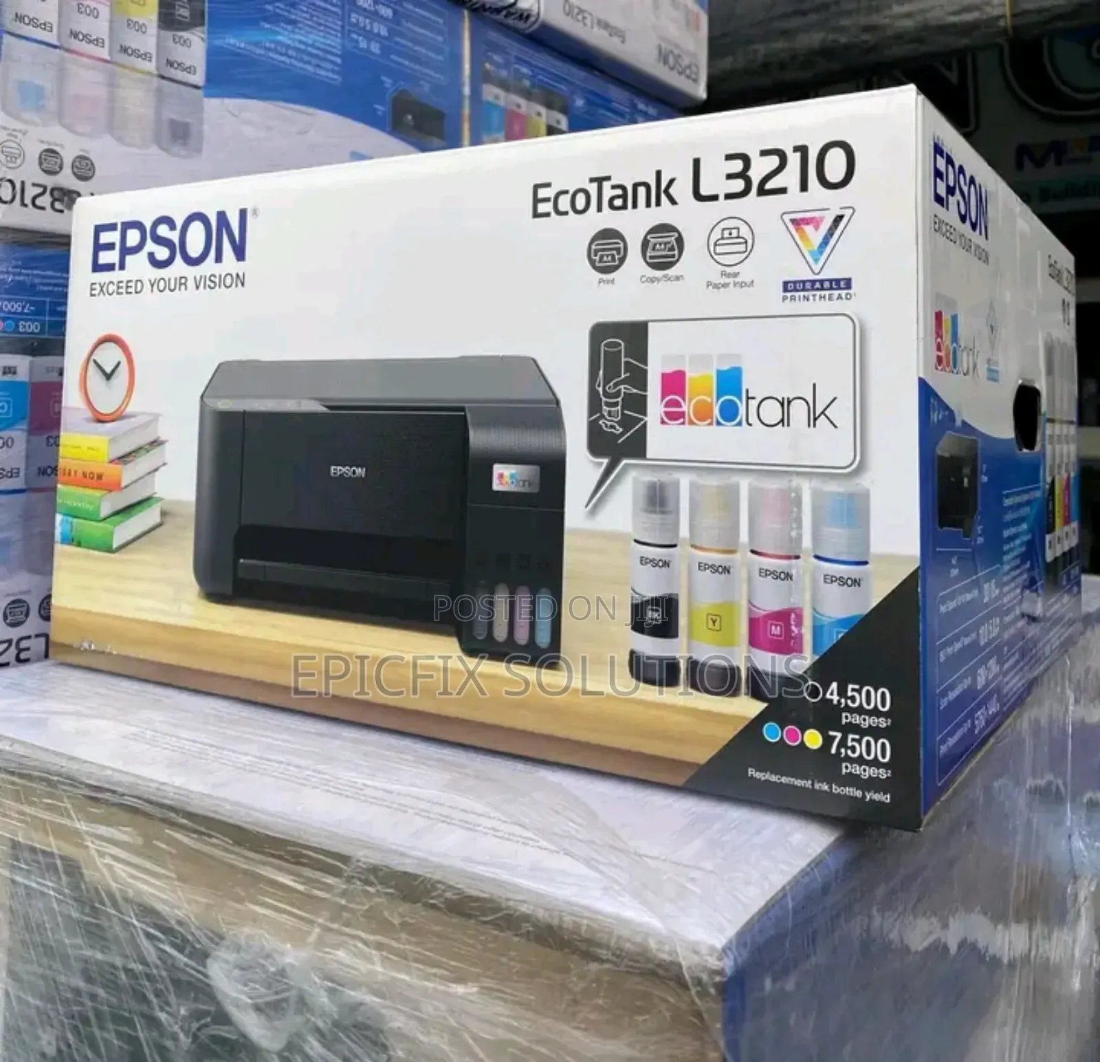 L3210 Integrated Ink Tank Printer Brand New