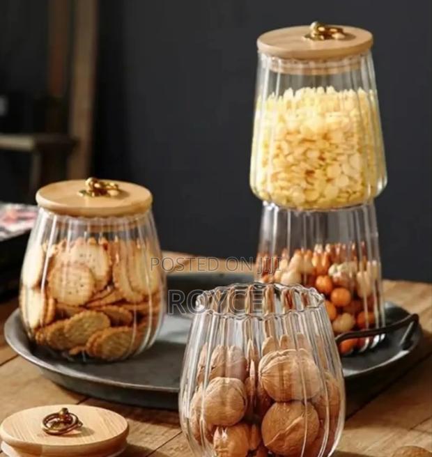 Glass Storage Jar-500ml - thumbnail 4