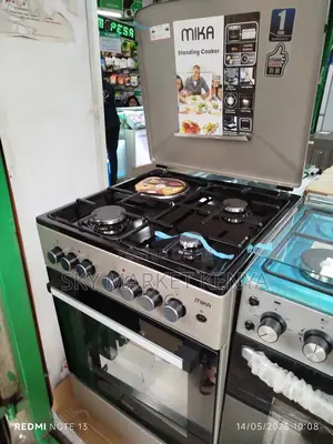 Mika Standing Cooker 60×60 Cm 3gas + 1 Electric