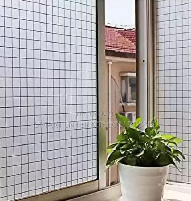 Modern Frosted Window Film - main view