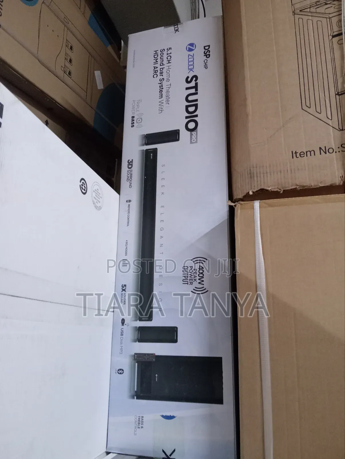 Zoook Zb Studio Pro 5.1 Ch Home Theater 400w