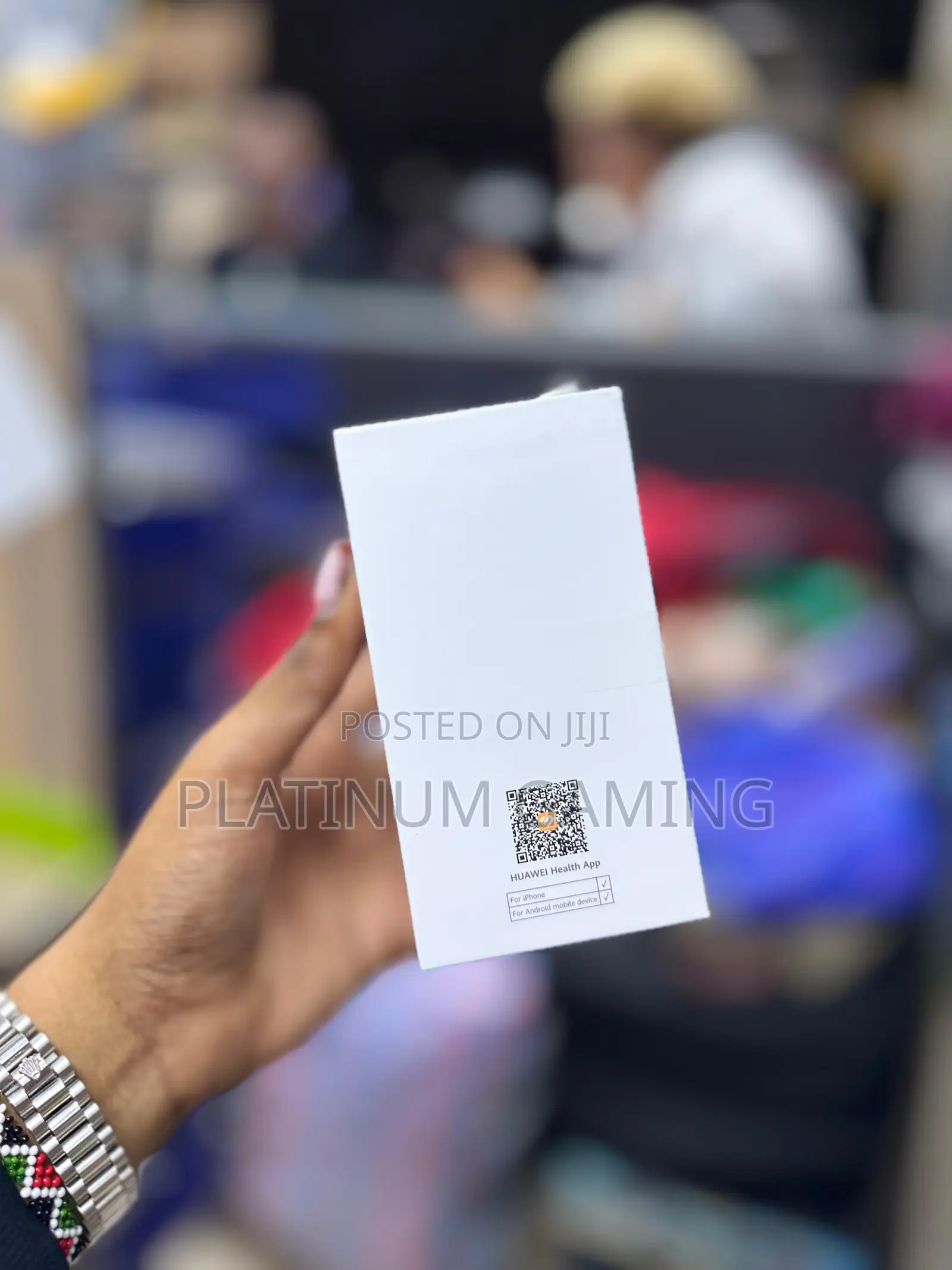 Pink Huawei Smrt Watch (Fit 3)