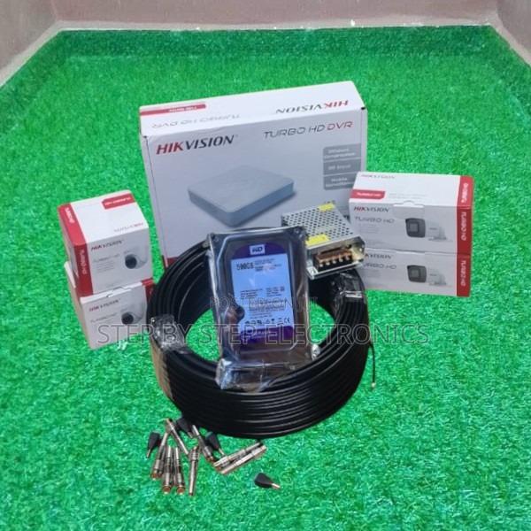 4 Hikvision (1080p) CCTV Cameras Full Kit +4 Channel DVR