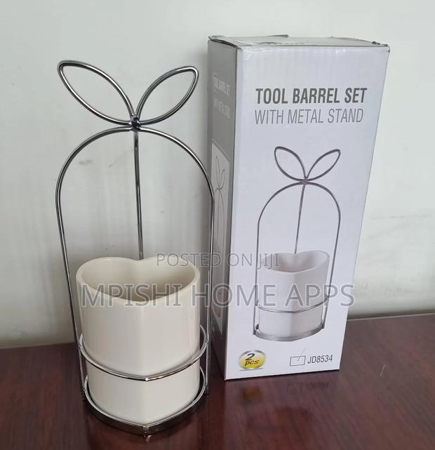 Tool Barrel Set With Metal Stand - thumbnail 2