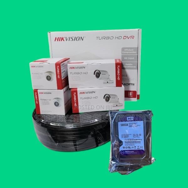 Hikvision 4 1080p 2.Mp High Resolution CCTV Cameras Full Kit