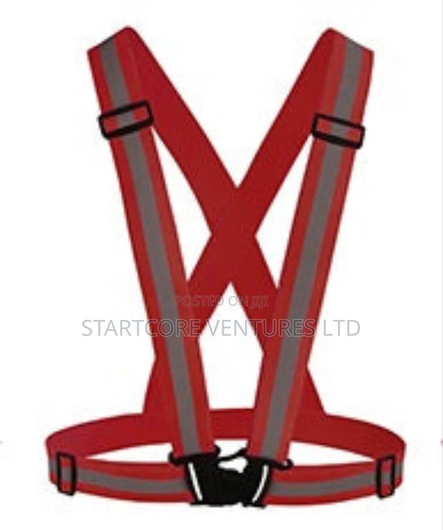 Adjustable Reflective Safety Vest - main view