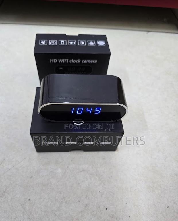 Spy Clock Camera Wide View Wall Display Clock - main view