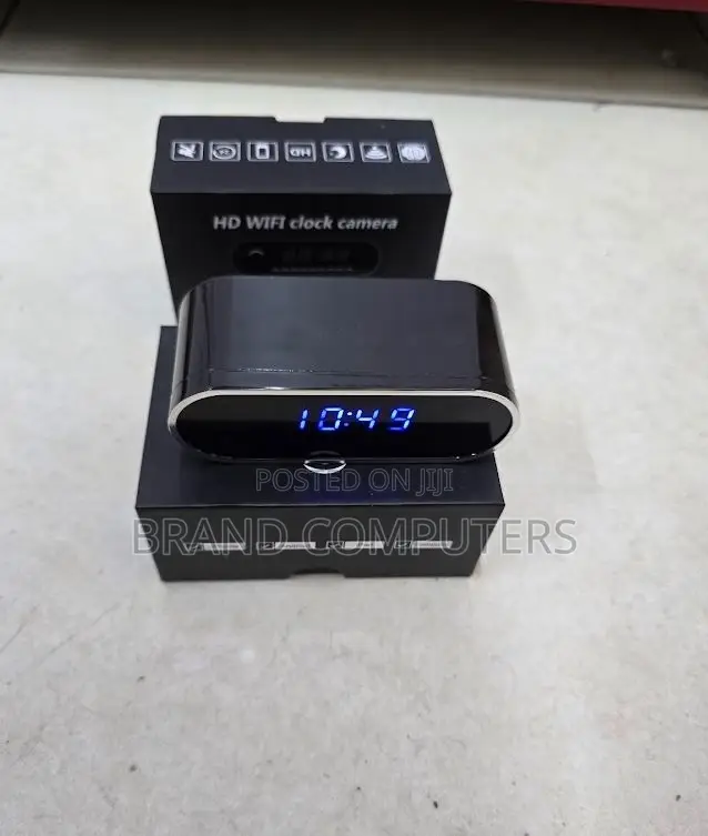 Table Clock Wi-Fi Camera -Wireless Spy Camera