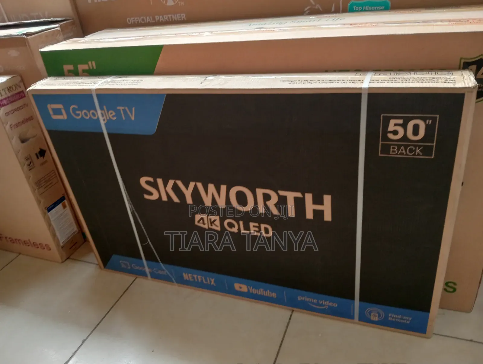 Skyworth 50 Inch Qled Frameless Google Tv