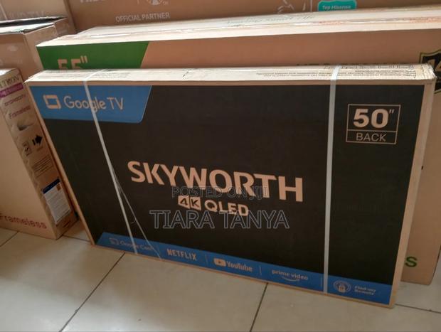 Skyworth 50 Inch Qled Frameless Google Tv - thumbnail 2
