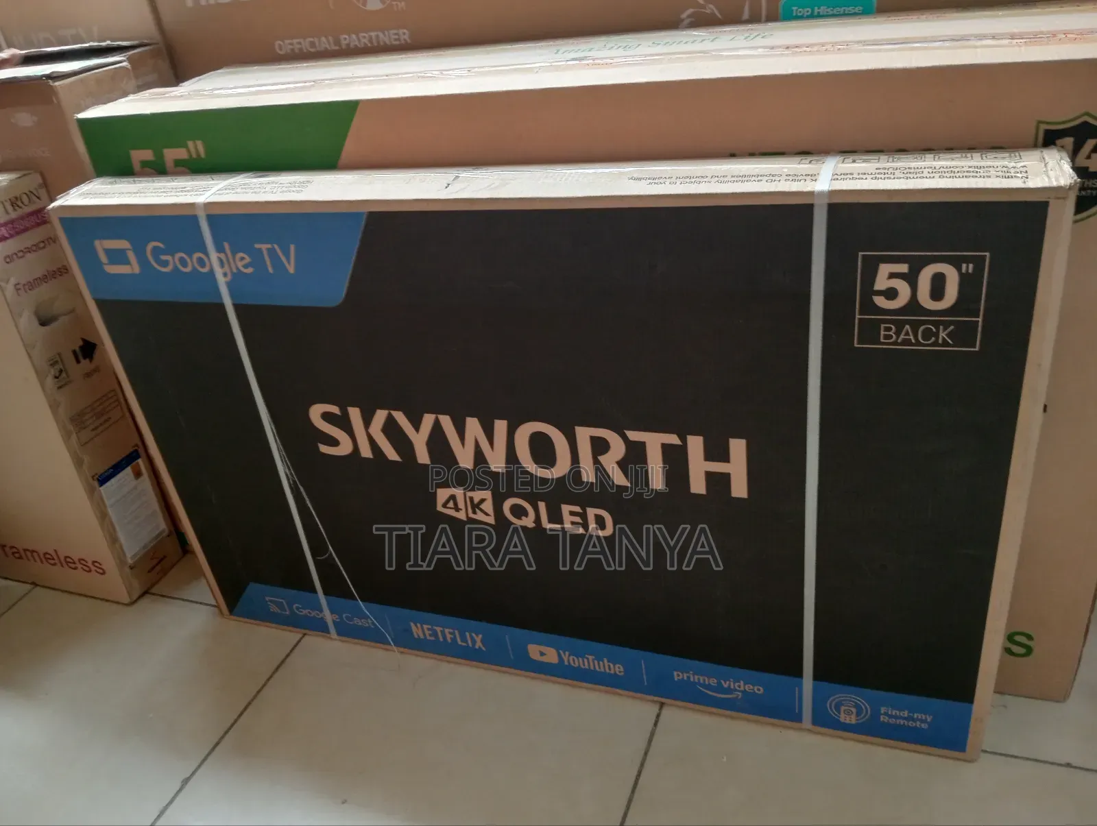 Skyworth 50 Inch Qled Frameless Google Tv