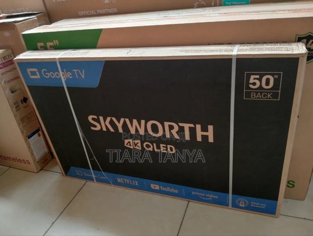 Skyworth 50 Inch Qled Frameless Google Tv - thumbnail 3